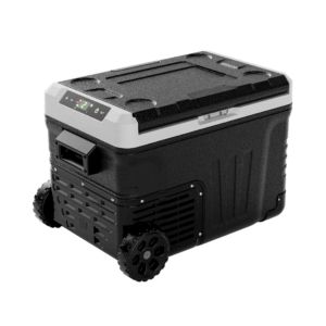 Euhomy 12 Volt Car Refrigerator, 53 Quart, Single Zone, Frost Free, App Control, Black